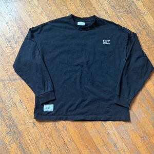 WTAPS Black Long Sleeve Tee